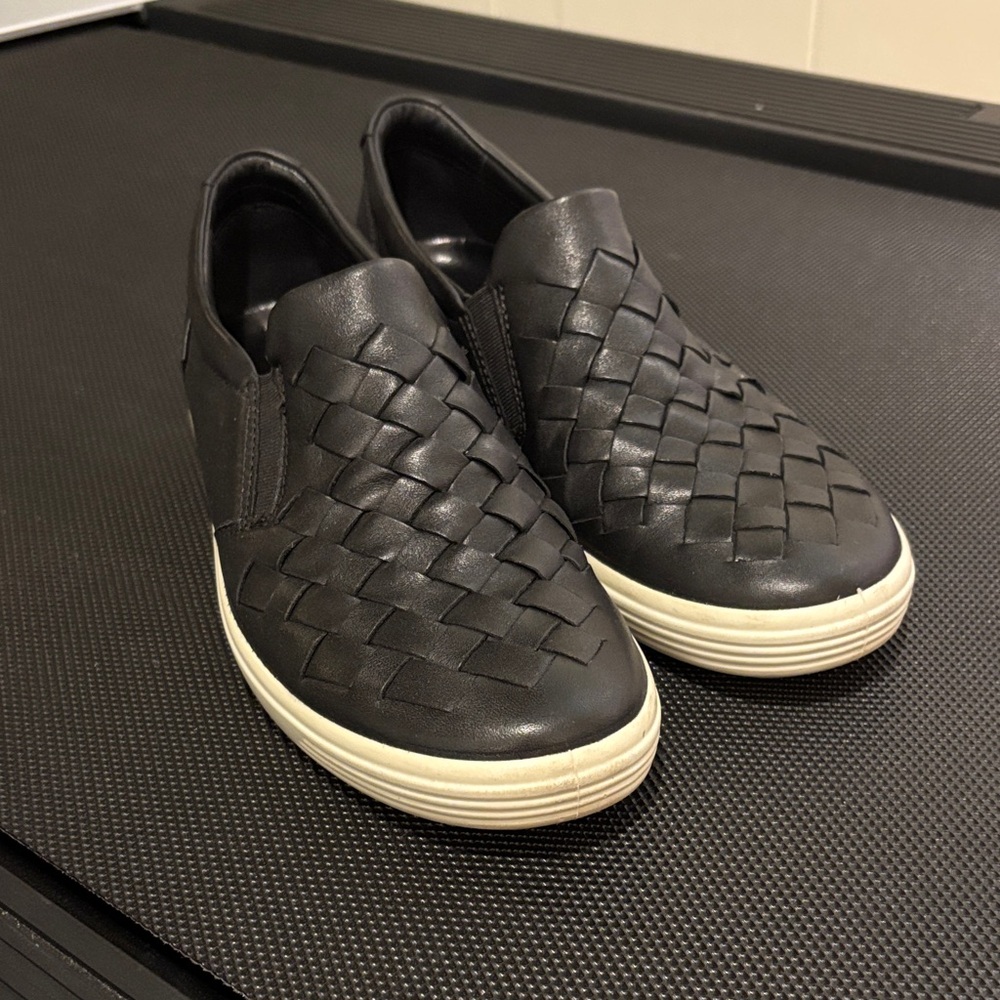 Ecco loafers black leather